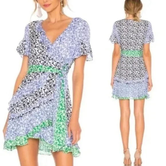 Tanya Taylor Silk Wrap Mini Dress
Size 12 - Picture 1 of 9